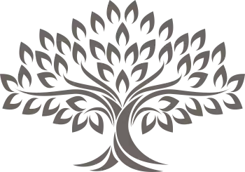 brown tree logo Airdrie acupuncture tree logo